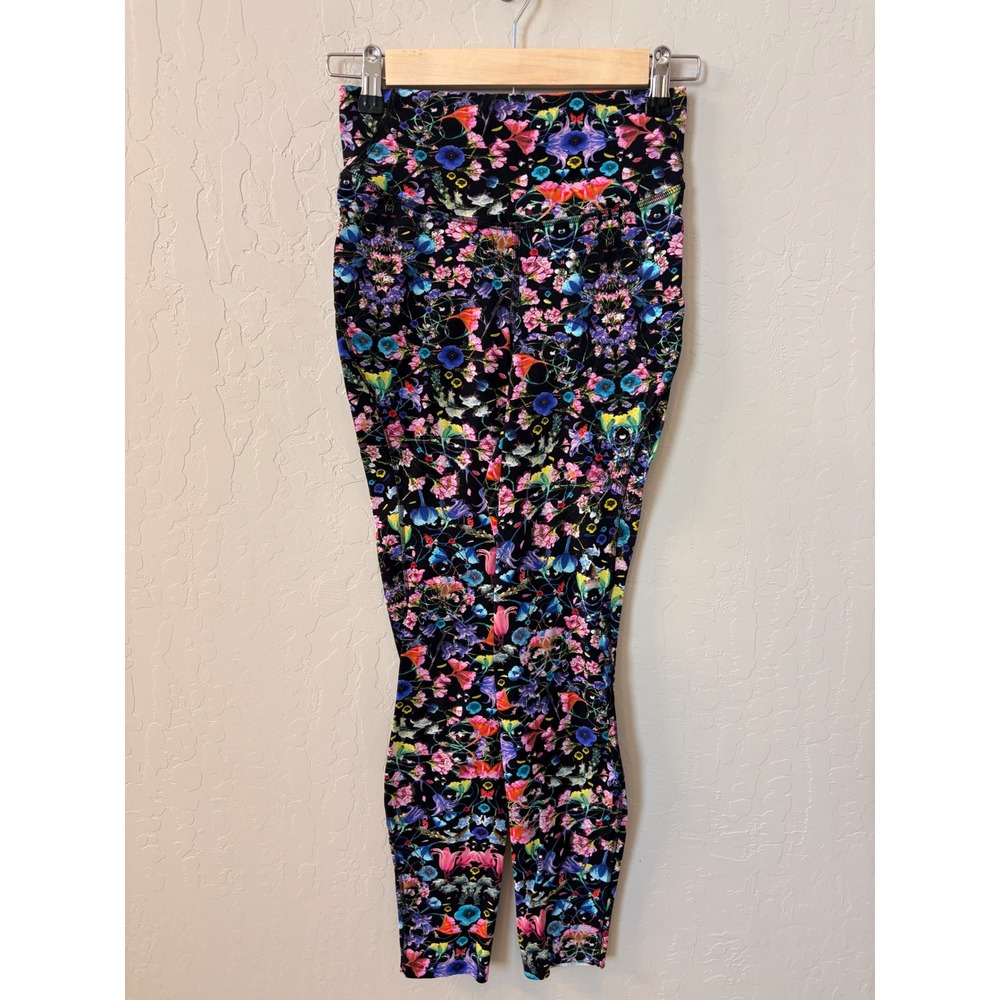 Lululemon Base Pace High Rise Tight 28"Brushed Nulux Flowerscope Black‎ Multi 4